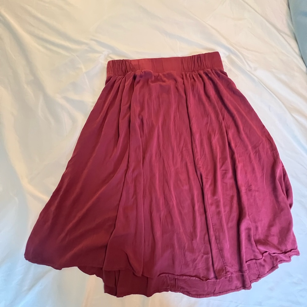 Torrid Midi Challis Button Front Skirt - image 5